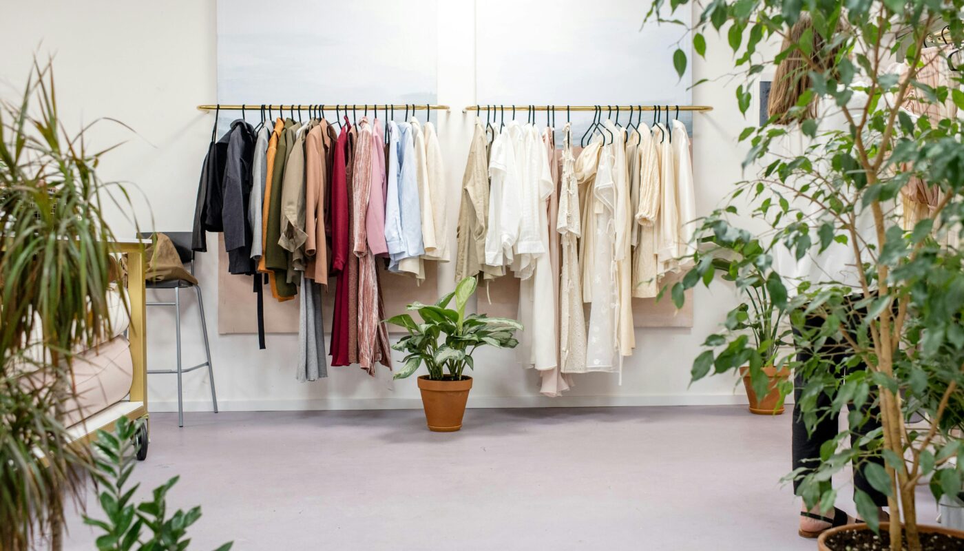 image source: https://www.pexels.com/photo/clothes-hanged-on-clothes-rack-3965545/